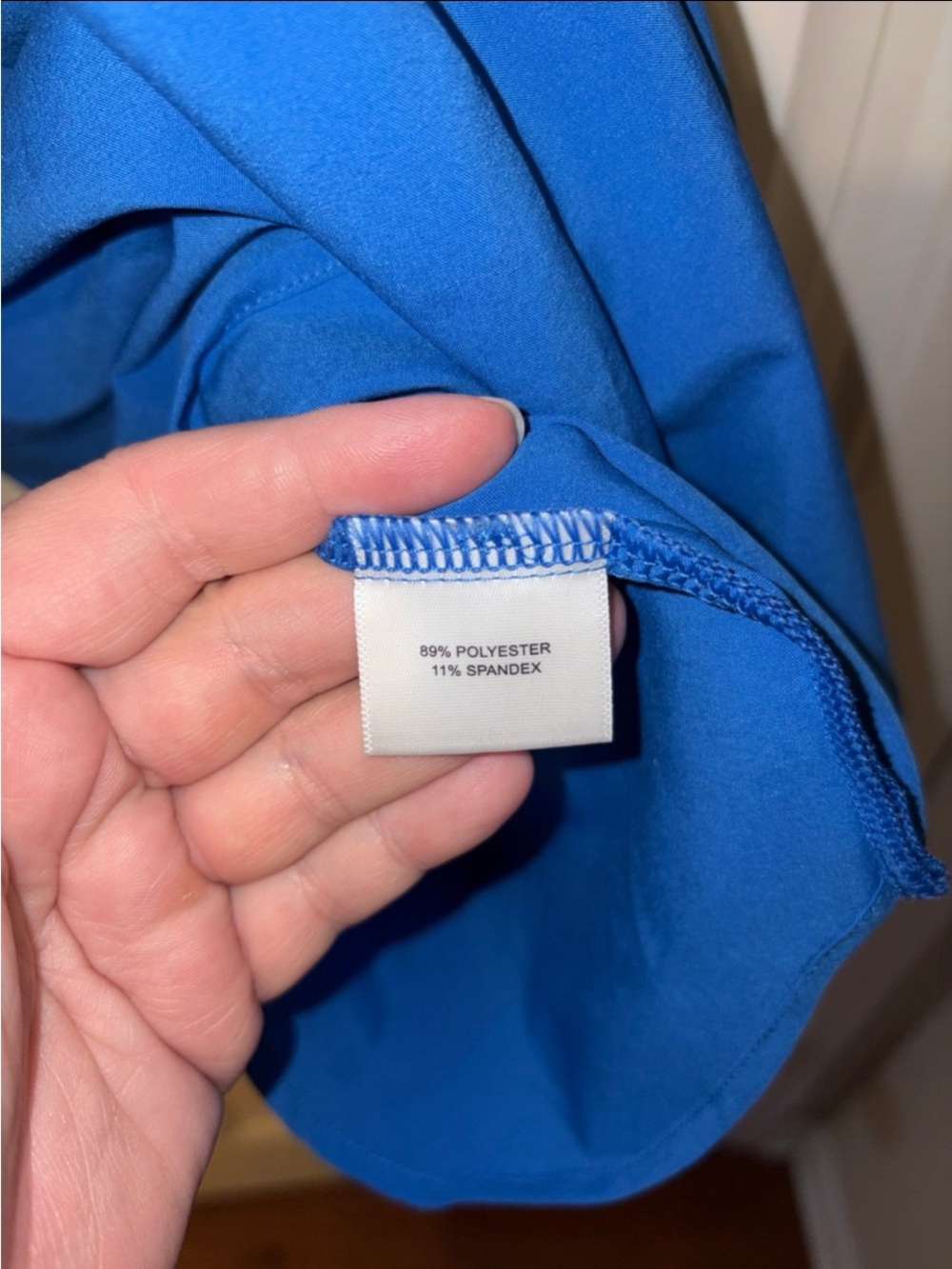 Peter Millar Royal Blue Sleeveless Zip-Front Polo - Picture 4 of 10